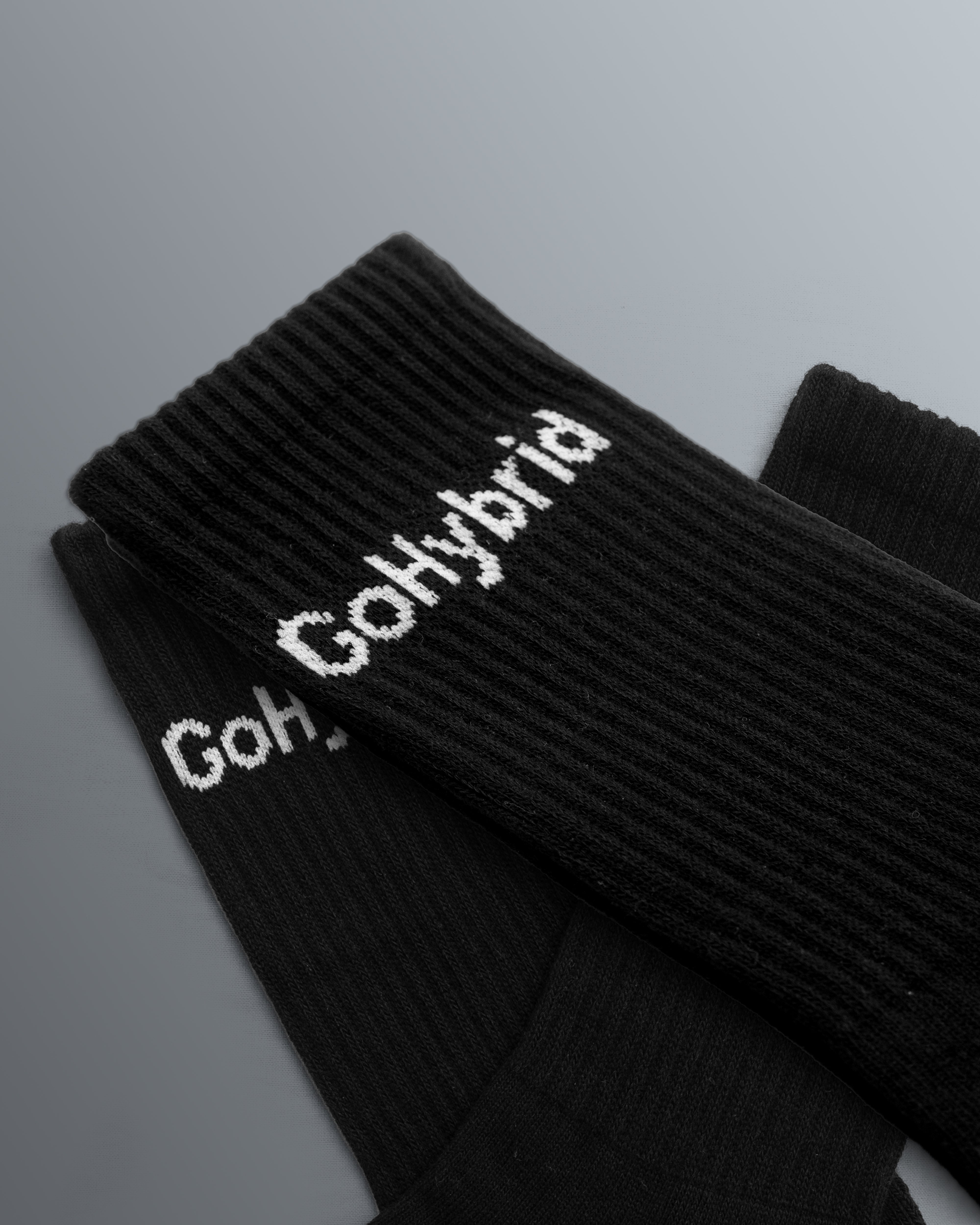 GoHybrid Everyday Cushioned Crew Socks (Pack of 2)